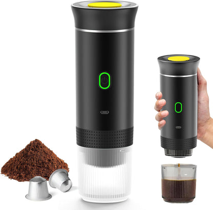 Cafetera espresso portátil Portesso - Café en cualquier lugar