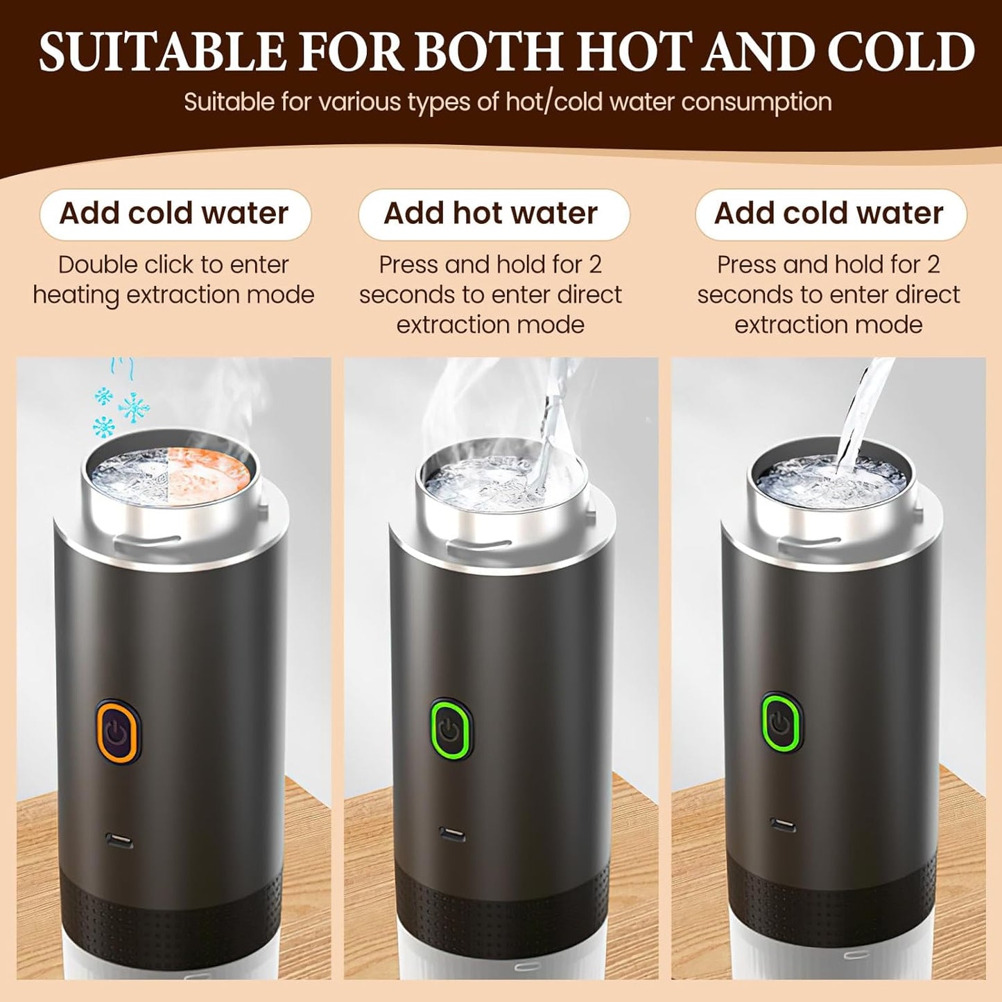 Cafetera espresso de viaje Portesso - Perfecta para camping y senderismo